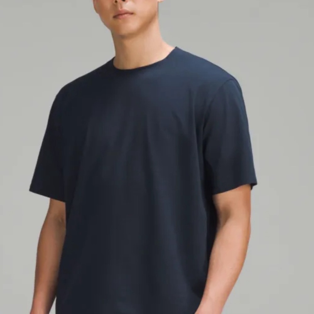 Lululemon Pique Oversized-Fit T-Shirt M/True Navy (Men’s)